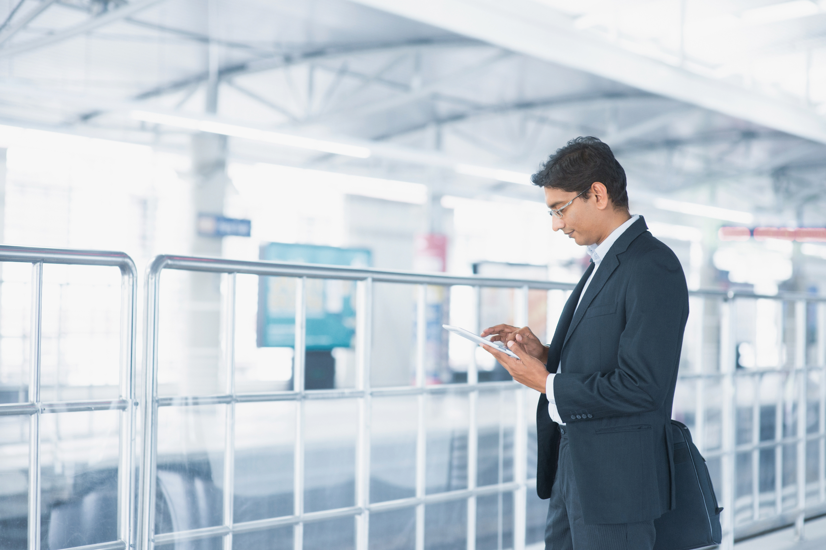 The wealthy foreigner expects a flight to Malaysia at the airport