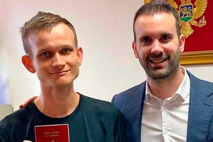 Montenegro grants citizenship to Ethereum founder Vitaly Buterin