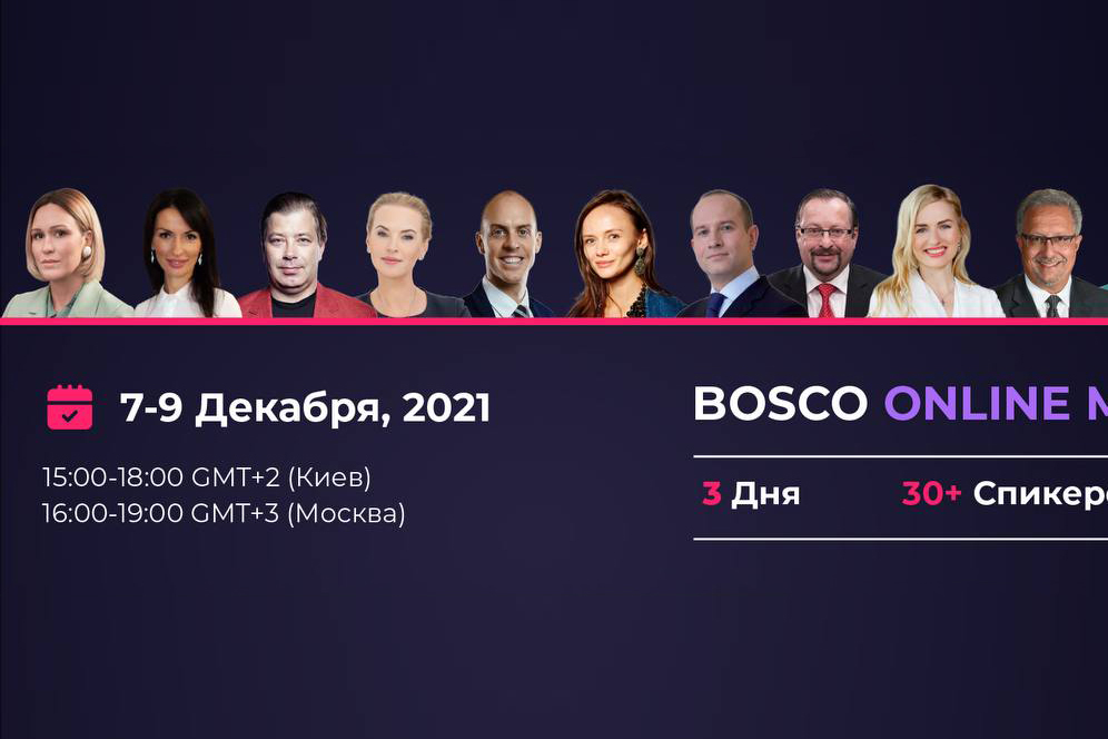 Bosco Online Marathon 2021 for investors and businessmen