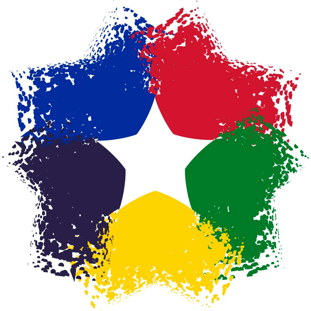 The five-pointed star